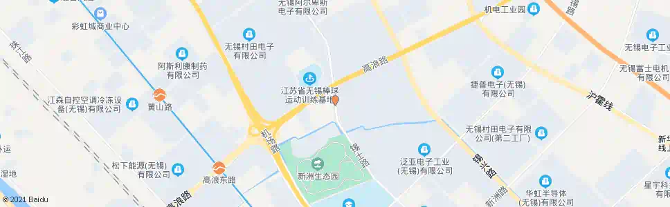 无锡新区国际礼拜堂(锡士路)_公交站地图_无锡公交_妙搜公交查询2025