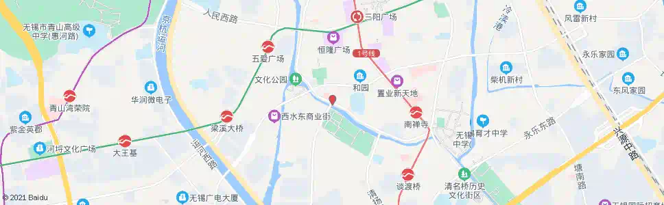 无锡清真寺(无锡口腔医院)_公交站地图_无锡公交_妙搜公交查询2025