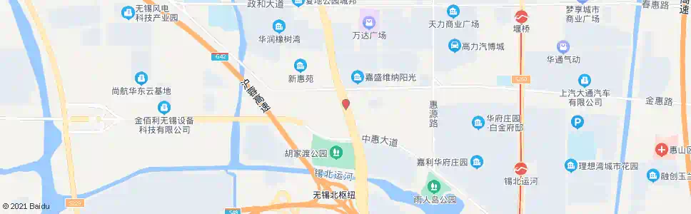 无锡五号桥(好得家广场)_公交站地图_无锡公交_妙搜公交查询2025
