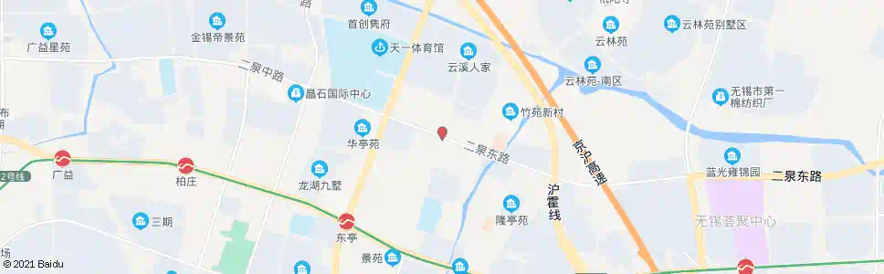 无锡二泉路(新光路)_公交站地图_无锡公交_妙搜公交查询2025