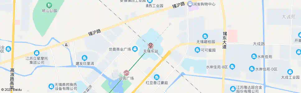 无锡东氿1号_公交站地图_无锡公交_妙搜公交查询2025
