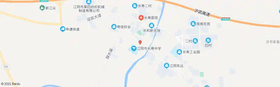 无锡长寿中学_公交站地图_无锡公交_妙搜公交查询2025