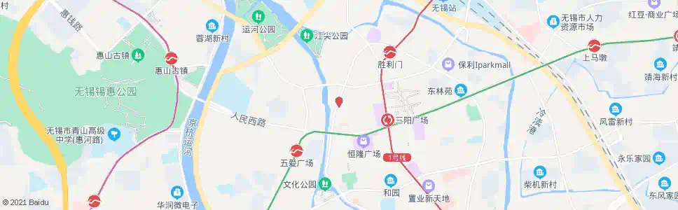无锡西门(华泰证券)_公交站地图_无锡公交_妙搜公交查询2025