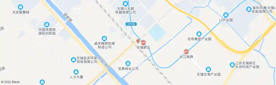 无锡城际铁路无锡新区站_公交站地图_无锡公交_妙搜公交查询2025