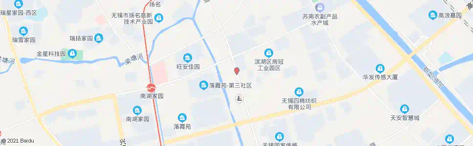 无锡嘉业路(华清大道)_公交站地图_无锡公交_妙搜公交查询2025