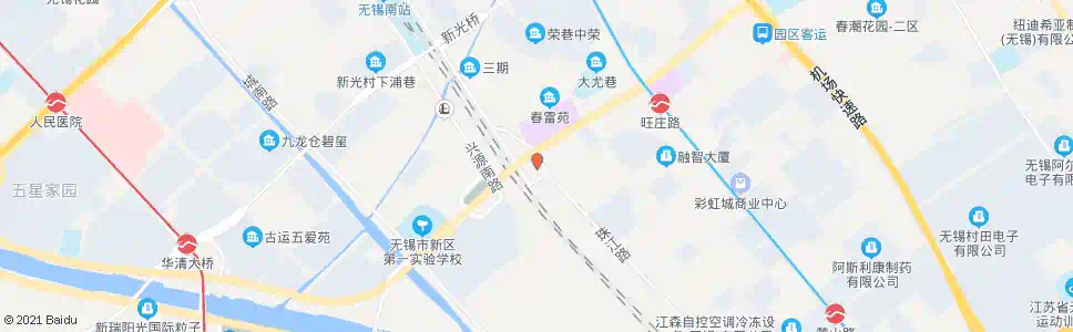无锡宝龙城市广场(珠江路)_公交站地图_无锡公交_妙搜公交查询2025