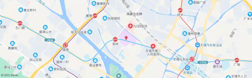 无锡吴桥(金太湖国际城)_公交站地图_无锡公交_妙搜公交查询2025