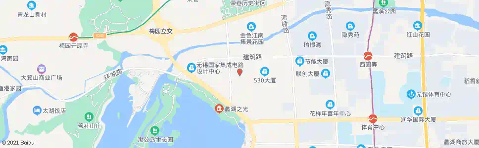 无锡湖滨南苑_公交站地图_无锡公交_妙搜公交查询2025