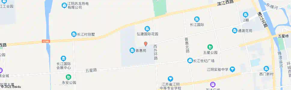 无锡普惠苑一区_公交站地图_无锡公交_妙搜公交查询2025