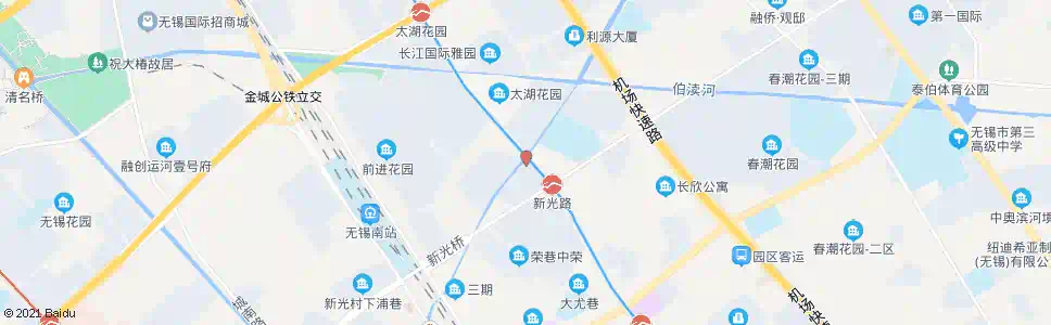 无锡长江国际花园(前卫路)_公交站地图_无锡公交_妙搜公交查询2025