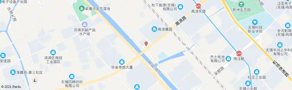 无锡高浪大桥_公交站地图_无锡公交_妙搜公交查询2025