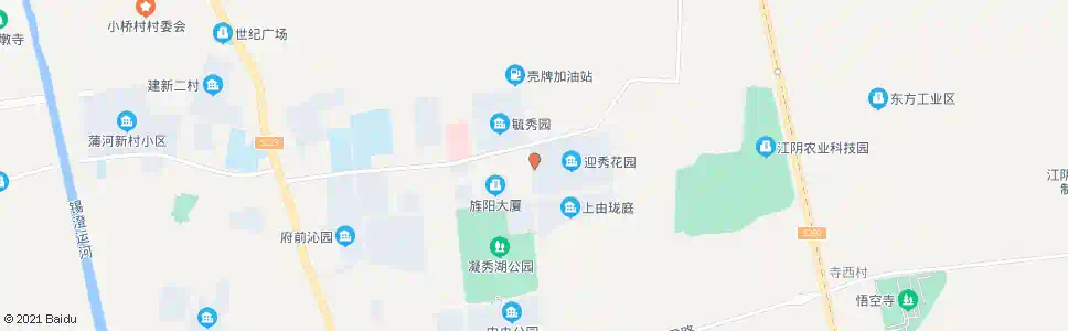 无锡迎秀花园西门(西行)_公交站地图_无锡公交_妙搜公交查询2025