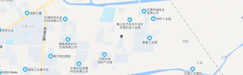 无锡蓉洋二路(芙蓉二路)_公交站地图_无锡公交_妙搜公交查询2025