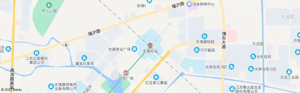无锡鹰普公司东_公交站地图_无锡公交_妙搜公交查询2025