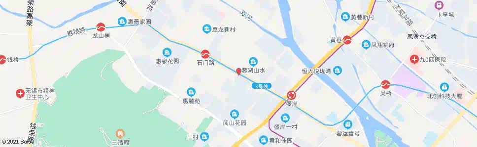 无锡惠华桥_公交站地图_无锡公交_妙搜公交查询2025