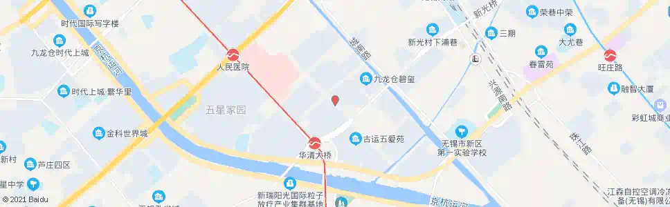 无锡新光路(通扬路)_公交站地图_无锡公交_妙搜公交查询2025