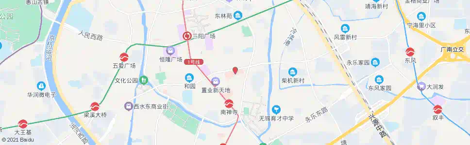 无锡中堂小区(妇幼保健所)_公交站地图_无锡公交_妙搜公交查询2025