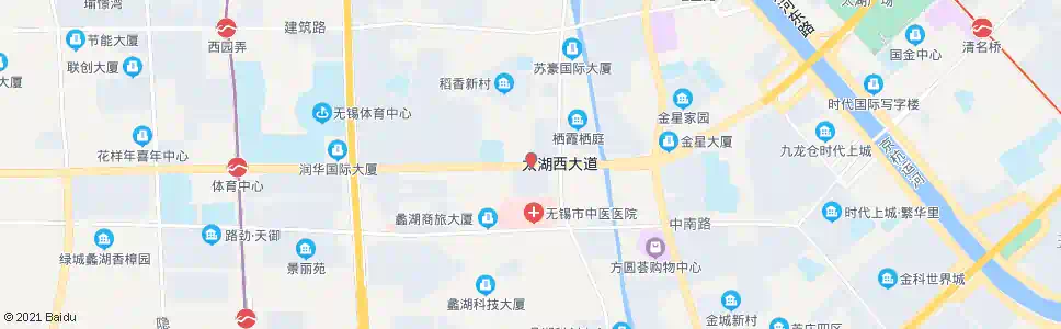 无锡湖滨路(太湖大道)_公交站地图_无锡公交_妙搜公交查询2025