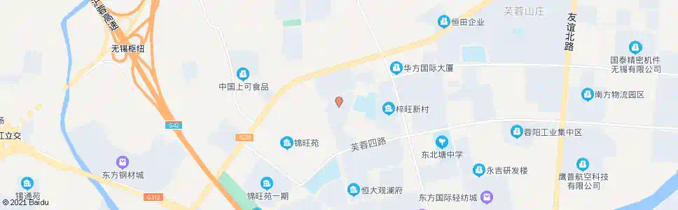 无锡东芳名苑_公交站地图_无锡公交_妙搜公交查询2025