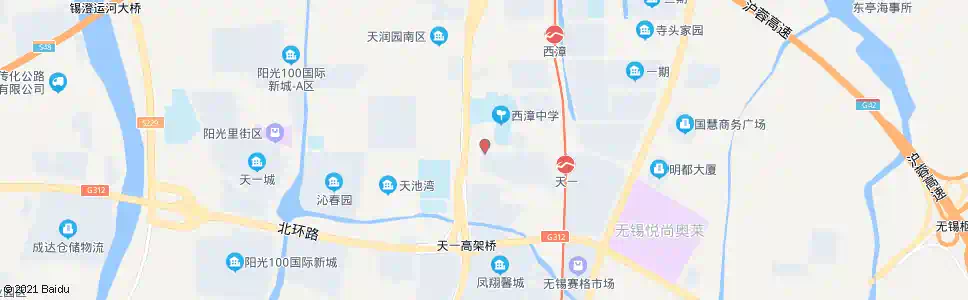 无锡天一街(惠山交通局)_公交站地图_无锡公交_妙搜公交查询2025