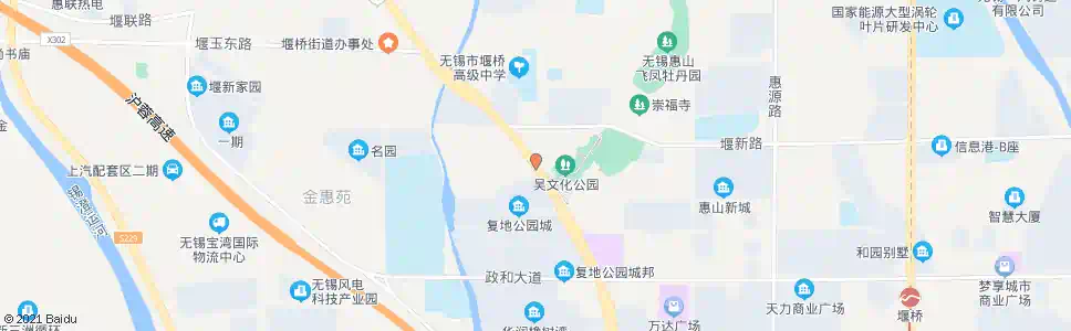 无锡吴文化公园(德宝酒店)_公交站地图_无锡公交_妙搜公交查询2025