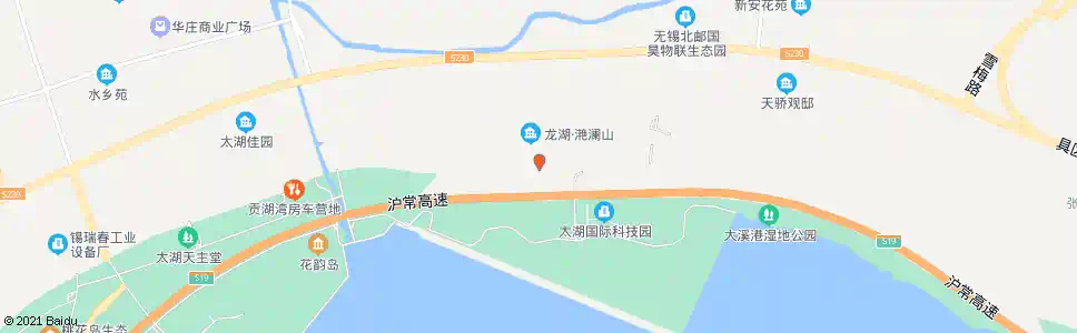 无锡干城路(龙湖滟澜山南)_公交站地图_无锡公交_妙搜公交查询2025