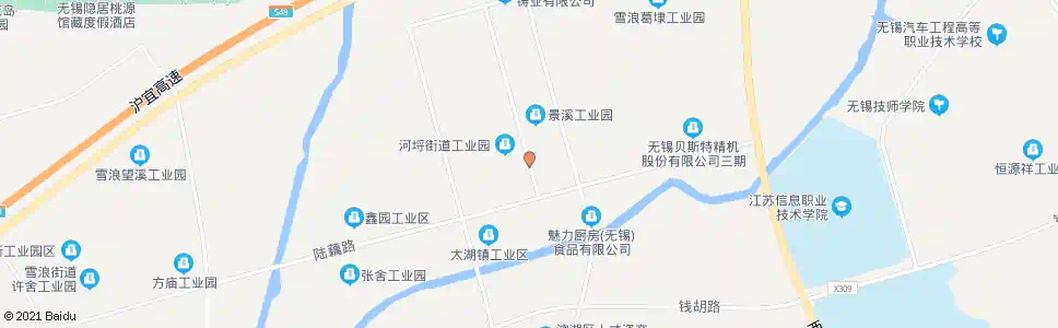 无锡开发区配套中心_公交站地图_无锡公交_妙搜公交查询2025