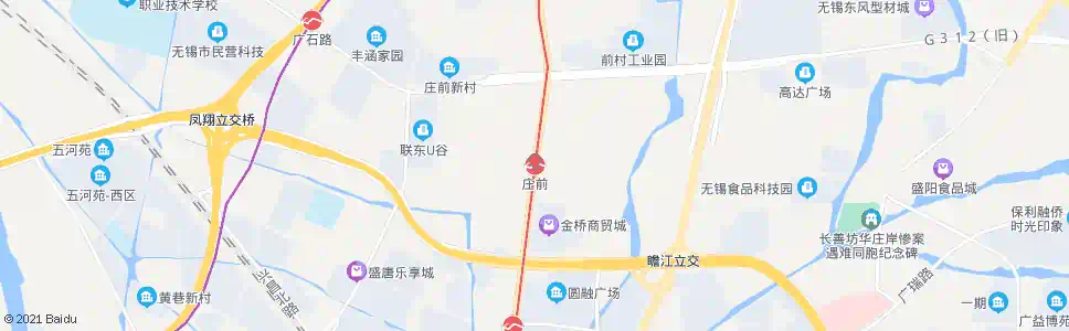 无锡庄前站_公交站地图_无锡公交_妙搜公交查询2025