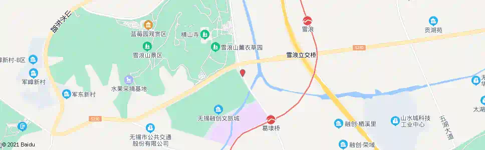 无锡具区路(缘溪道)_公交站地图_无锡公交_妙搜公交查询2025