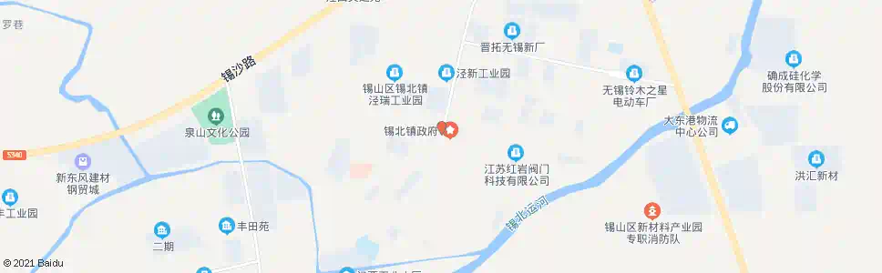 无锡华能塑业(行政中心)_公交站地图_无锡公交_妙搜公交查询2025