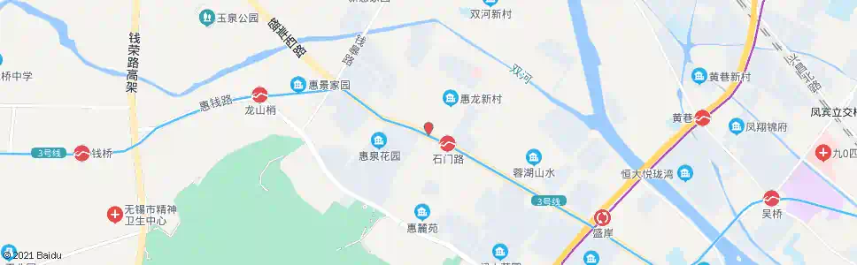 无锡惠华新村(公交驾培中心)_公交站地图_无锡公交_妙搜公交查询2025