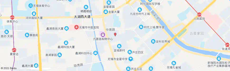 无锡中桥二村_公交站地图_无锡公交_妙搜公交查询2025