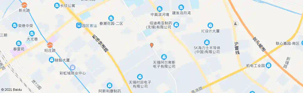 无锡郁甲里(IC公寓)_公交站地图_无锡公交_妙搜公交查询2025