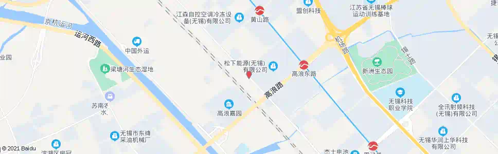 无锡岷山路(珠江路)_公交站地图_无锡公交_妙搜公交查询2025