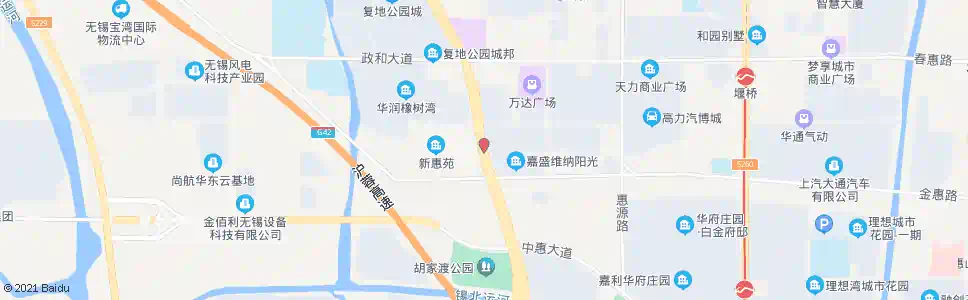 无锡胡家渡(锡澄路)_公交站地图_无锡公交_妙搜公交查询2025