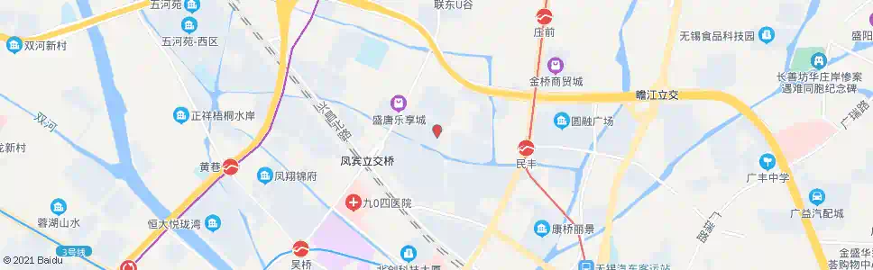 无锡民丰公寓_公交站地图_无锡公交_妙搜公交查询2025
