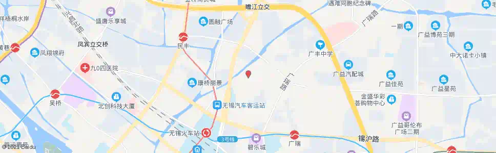 无锡金河湾家园_公交站地图_无锡公交_妙搜公交查询2025