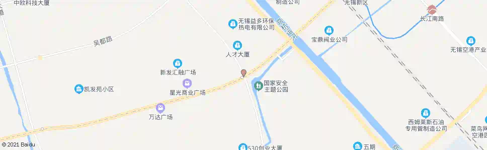 无锡国家软件园(菱湖大道)_公交站地图_无锡公交_妙搜公交查询2025