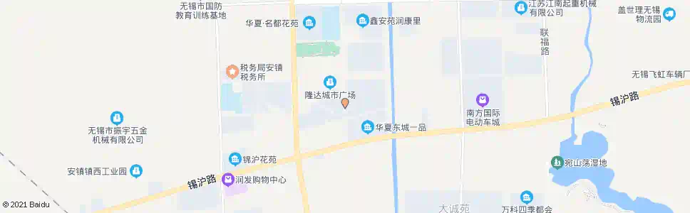 无锡润福里(鑫安一期)_公交站地图_无锡公交_妙搜公交查询2025