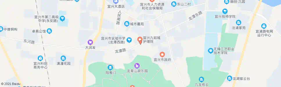 无锡老年公寓_公交站地图_无锡公交_妙搜公交查询2025