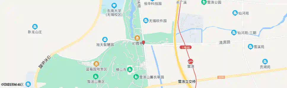 无锡清源路(缘溪道)_公交站地图_无锡公交_妙搜公交查询2025