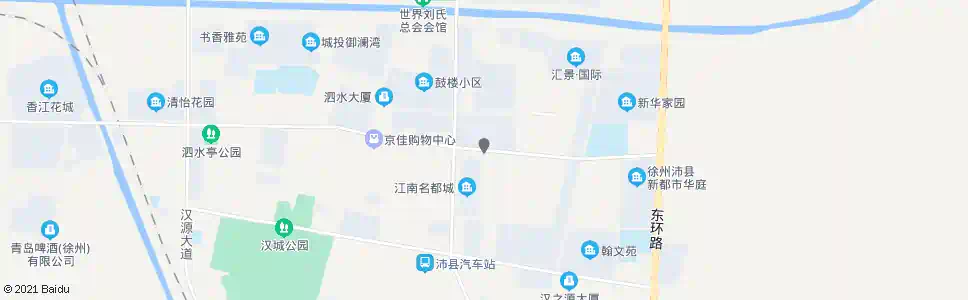 徐州江南山水南门_公交站地图_徐州公交_妙搜公交查询2025