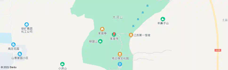 徐州茱萸寺_公交站地图_徐州公交_妙搜公交查询2025