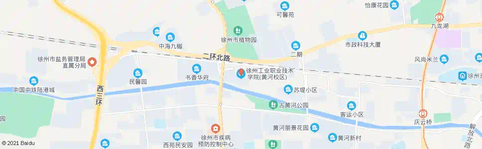 徐州工院黄河校区_公交站地图_徐州公交_妙搜公交查询2025