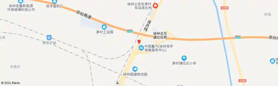 徐州茅村_公交站地图_徐州公交_妙搜公交查询2025
