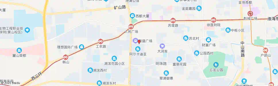 徐州建国路西口_公交站地图_徐州公交_妙搜公交查询2025