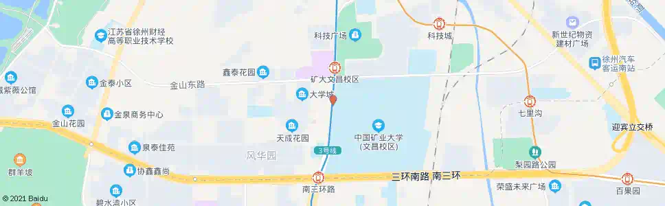 徐州矿业大学_公交站地图_徐州公交_妙搜公交查询2025