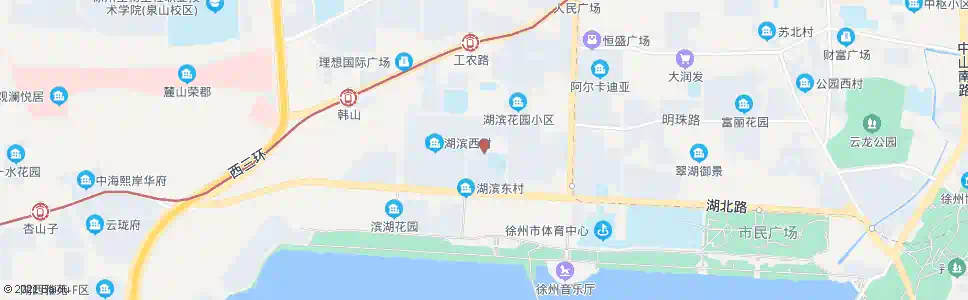 徐州湖滨二小_公交站地图_徐州公交_妙搜公交查询2025