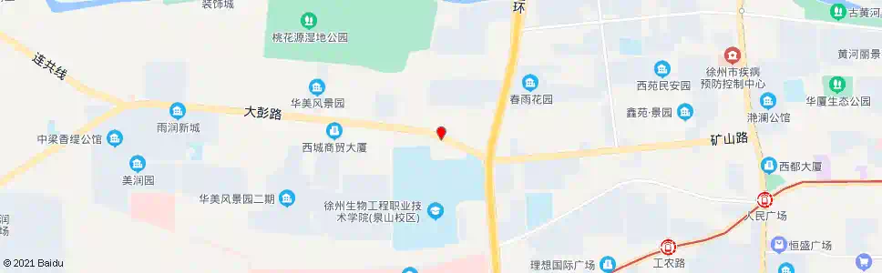 徐州生物工程学院北门_公交站地图_徐州公交_妙搜公交查询2025