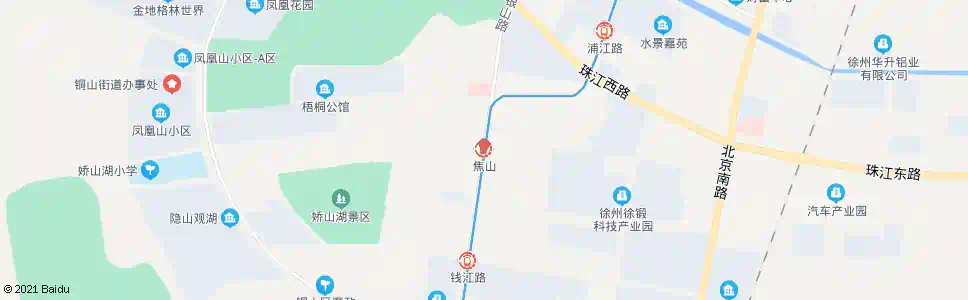 徐州焦山村_公交站地图_徐州公交_妙搜公交查询2025